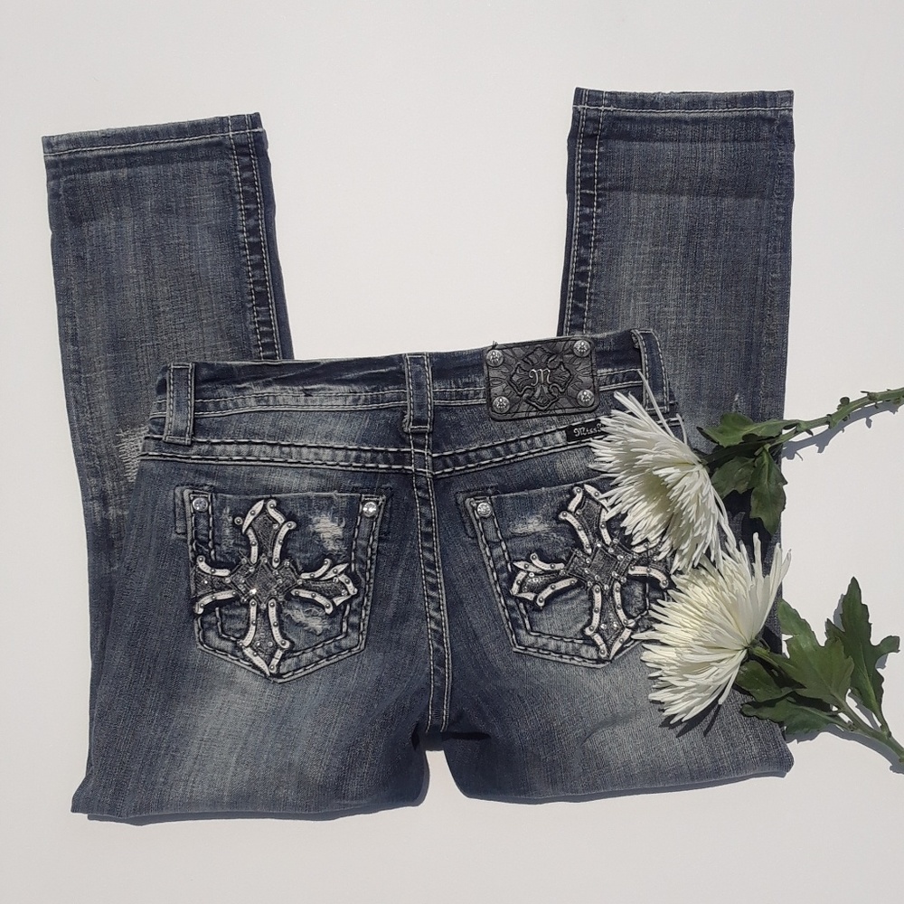Miss Me Denim Capris